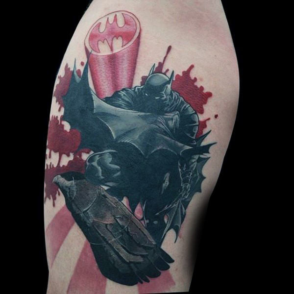 Tatuajes de Batman - Colección de las Mejores Ideas 34