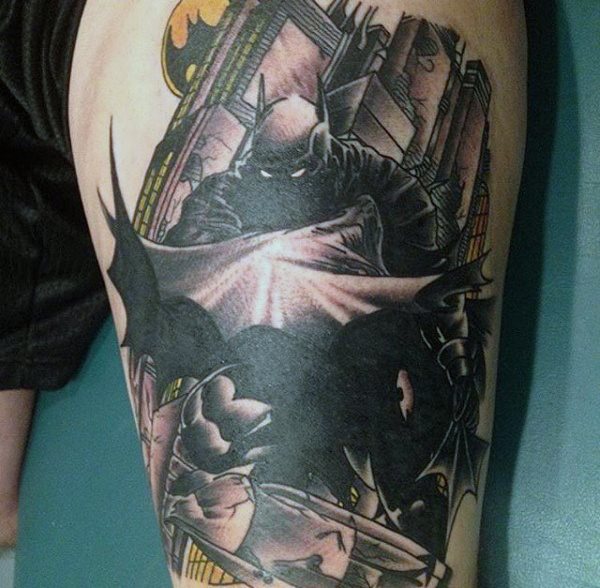 Tatuajes de Batman - Colección de las Mejores Ideas 35