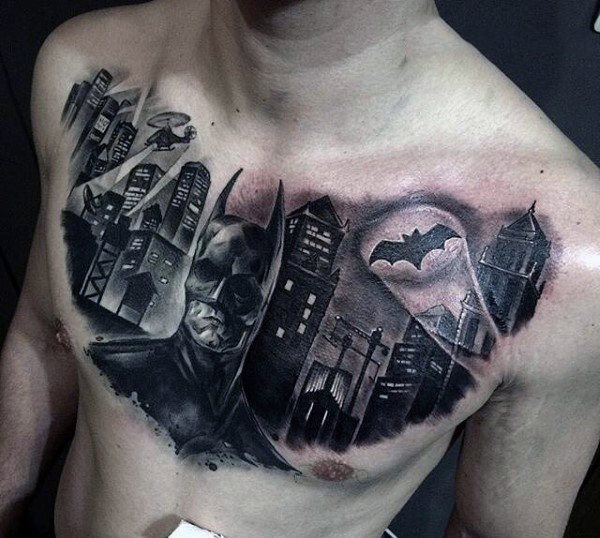 Tatuajes de Batman - Colección de las Mejores Ideas 44