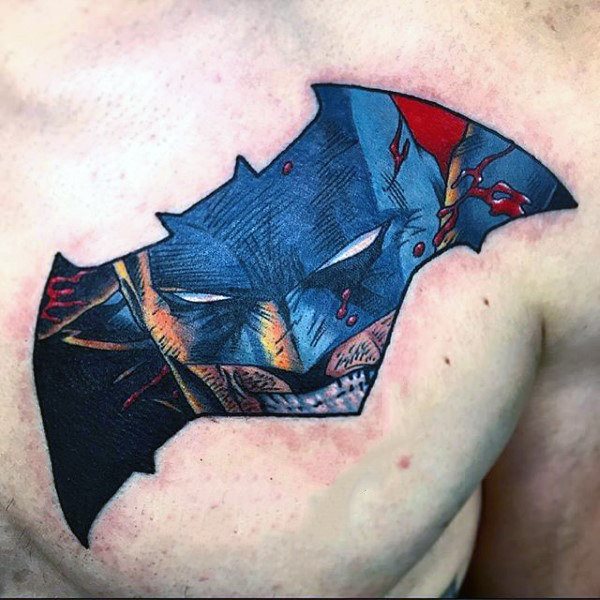 Tatuajes de Batman - Colección de las Mejores Ideas 45