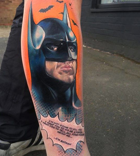 Tatuajes de Batman - Colección de las Mejores Ideas 19