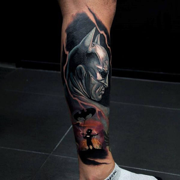 Tatuajes de Batman - Colección de las Mejores Ideas 21