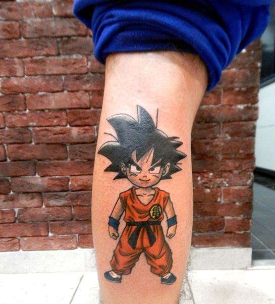 62 Mejores Tatuajes de Goku y sus Variantes 44