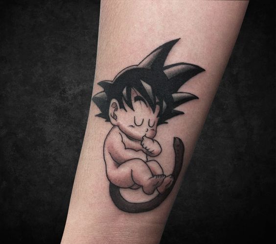 62 Mejores Tatuajes de Goku y sus Variantes 15