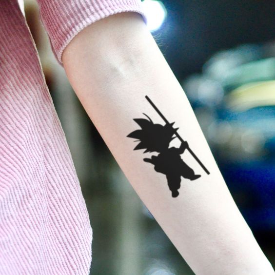 62 Mejores Tatuajes de Goku y sus Variantes 16