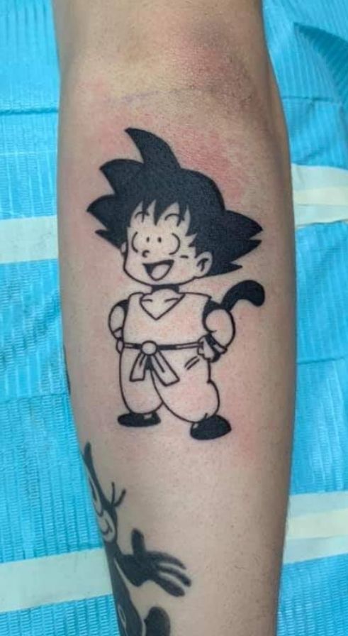 62 Mejores Tatuajes de Goku y sus Variantes 17