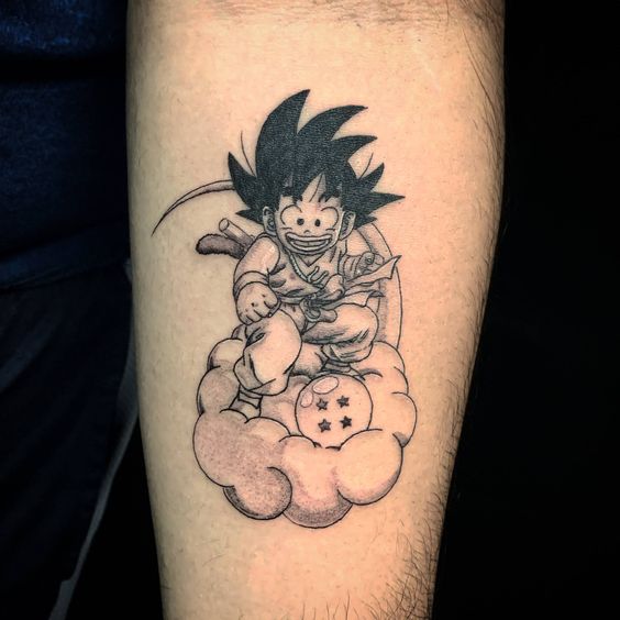 62 Mejores Tatuajes de Goku y sus Variantes 20