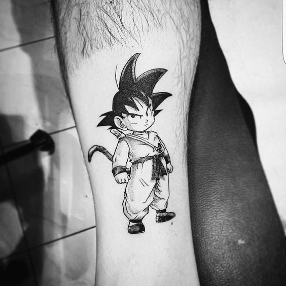 62 Mejores Tatuajes de Goku y sus Variantes 50