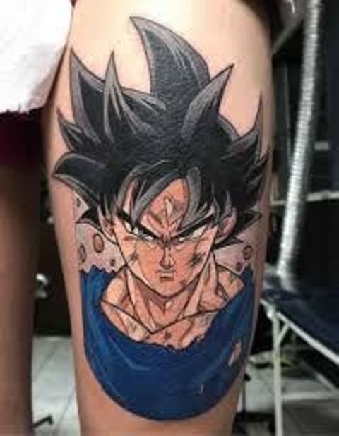 62 Mejores Tatuajes de Goku y sus Variantes 22