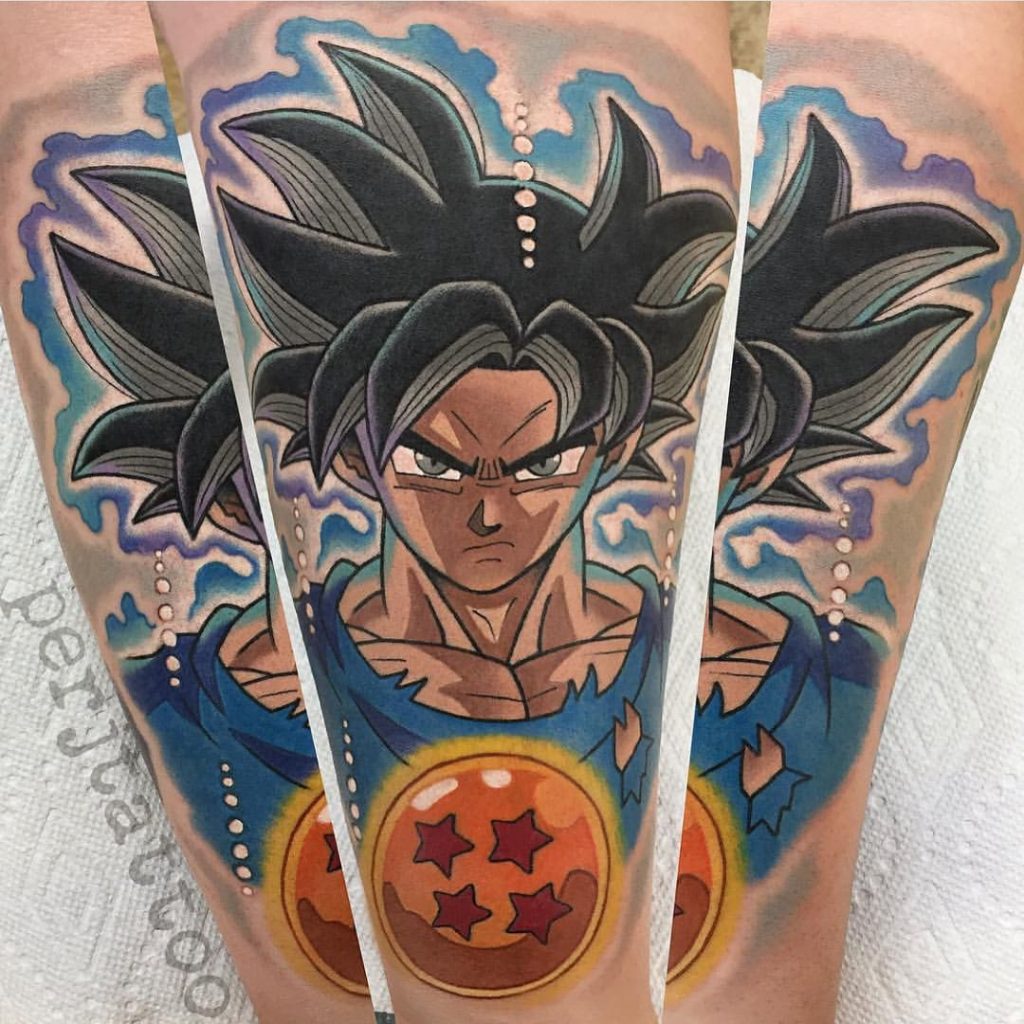 62 Mejores Tatuajes de Goku y sus Variantes 23