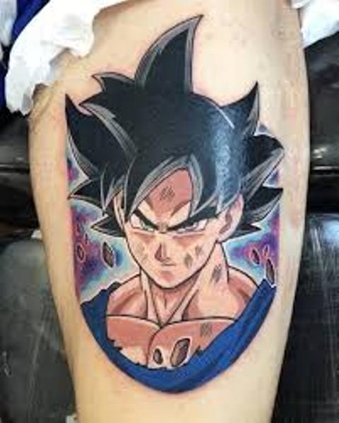 62 Mejores Tatuajes de Goku y sus Variantes 24
