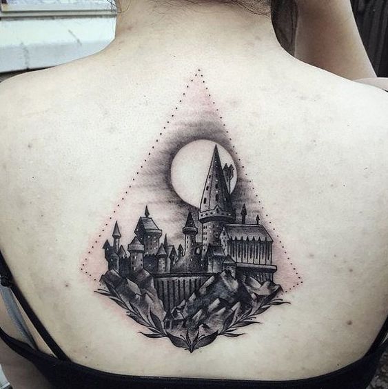 9 3/4 Ideas para Tatuajes de Harry Potter que todos los fans quieren 3