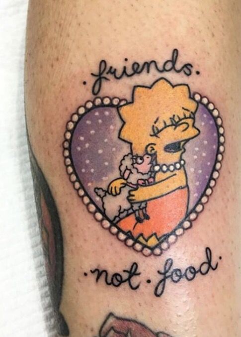 53 Tatuajes de los Simpson que te volaron la cabeza 32