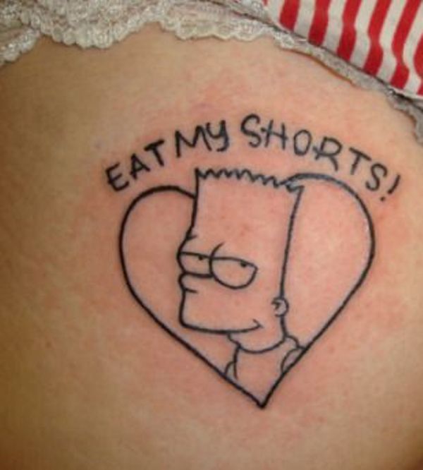 53 Tatuajes de los Simpson que te volaron la cabeza 50