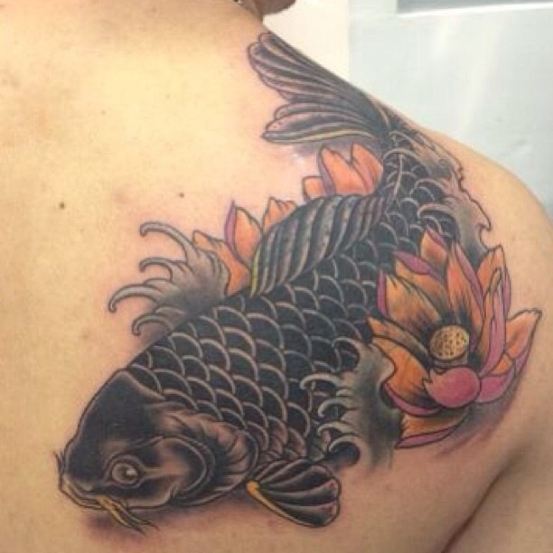 64 Ideas de Tatuajes de Pez Koi (+ Significados) 64