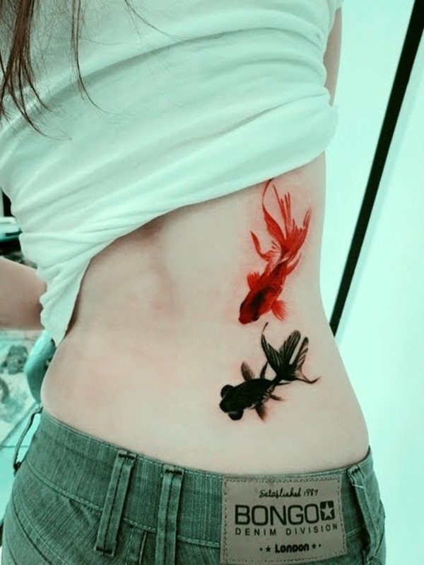64 Ideas de Tatuajes de Pez Koi (+ Significados) 71