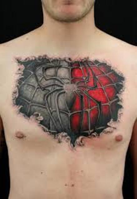 60 Ideas para Tatuajes de Spiderman (+Significados) 28