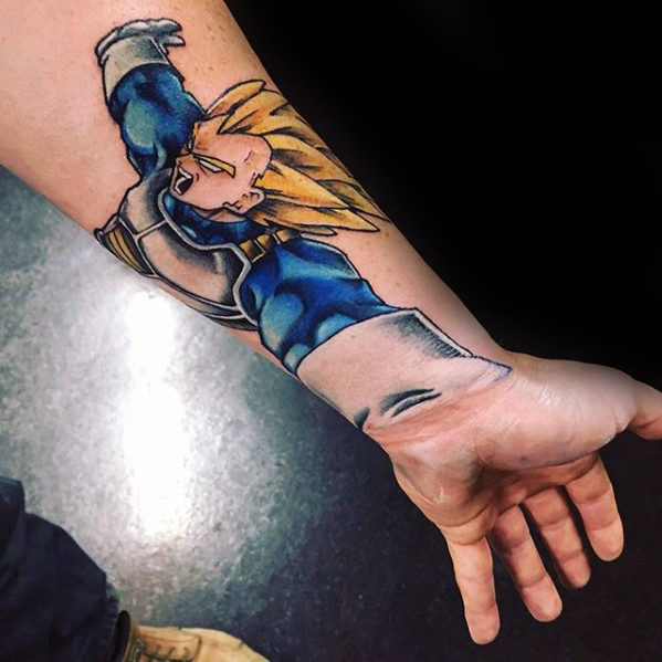 58 Mejores Tatuajes de Vegeta (+Significado) 24