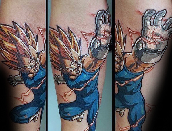 58 Mejores Tatuajes de Vegeta (+Significado) 25