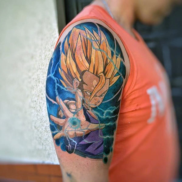 58 Mejores Tatuajes de Vegeta (+Significado) 27