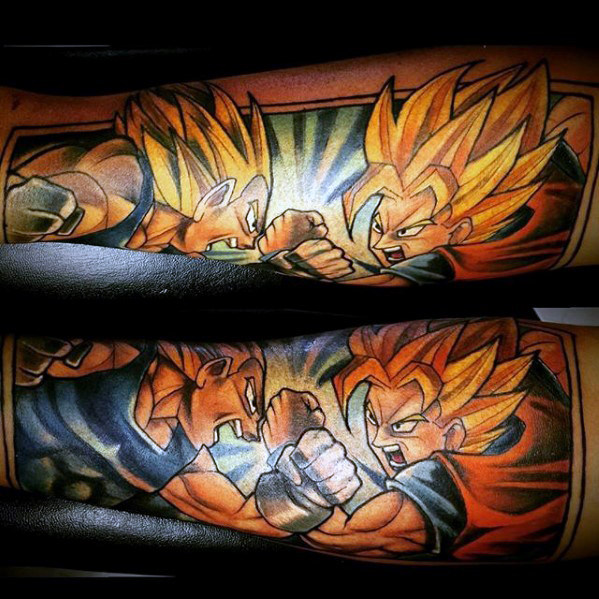 58 Mejores Tatuajes de Vegeta (+Significado) 28