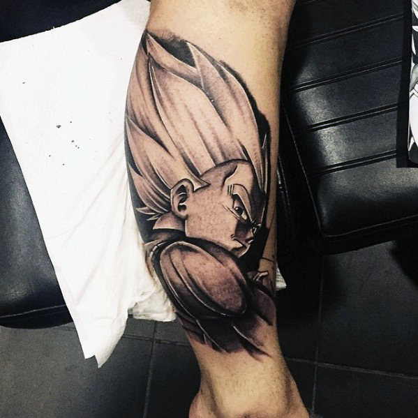 58 Mejores Tatuajes de Vegeta (+Significado) 34