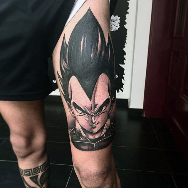 58 Mejores Tatuajes de Vegeta (+Significado) 36