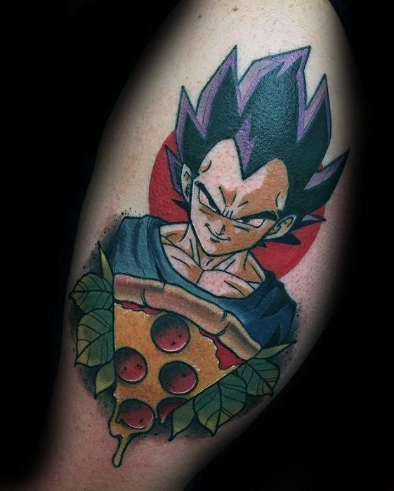 58 Mejores Tatuajes de Vegeta (+Significado) 37