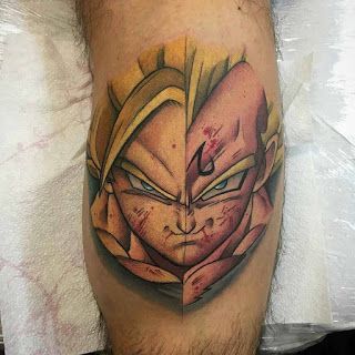 58 Mejores Tatuajes de Vegeta (+Significado) 22