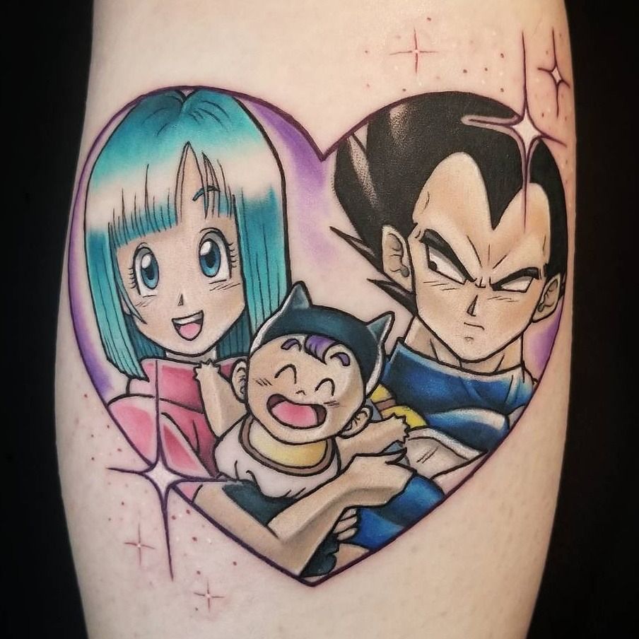 58 Mejores Tatuajes de Vegeta (+Significado) 11