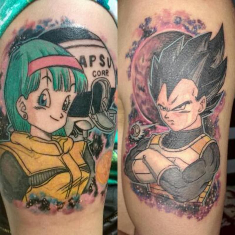 58 Mejores Tatuajes de Vegeta (+Significado) 12