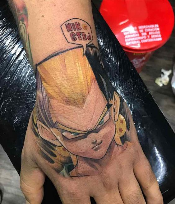 58 Mejores Tatuajes de Vegeta (+Significado) 42