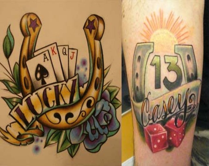 78 Ideas para Tatuajes de Herraduras (+Significado) 63 78 Ideas para Tatuajes de Herraduras (+Significado) 63