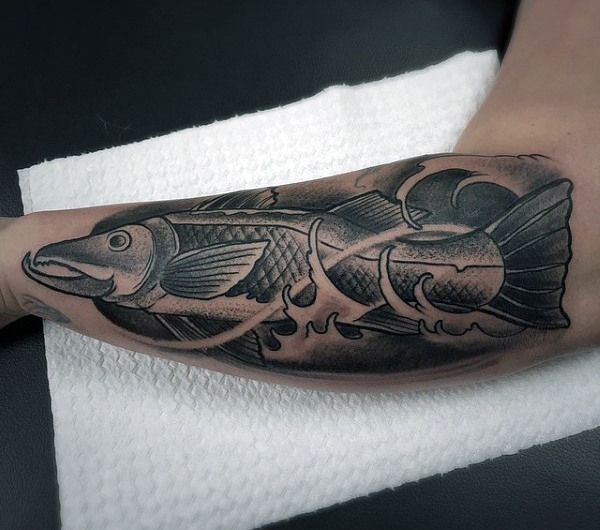 Ideas para Tatuajes de Pesca y Anzuelos 42 Ideas para Tatuajes de Pesca y Anzuelos 42