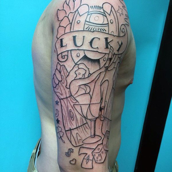 78 Ideas para Tatuajes de Herraduras (+Significado) 38 78 Ideas para Tatuajes de Herraduras (+Significado) 38