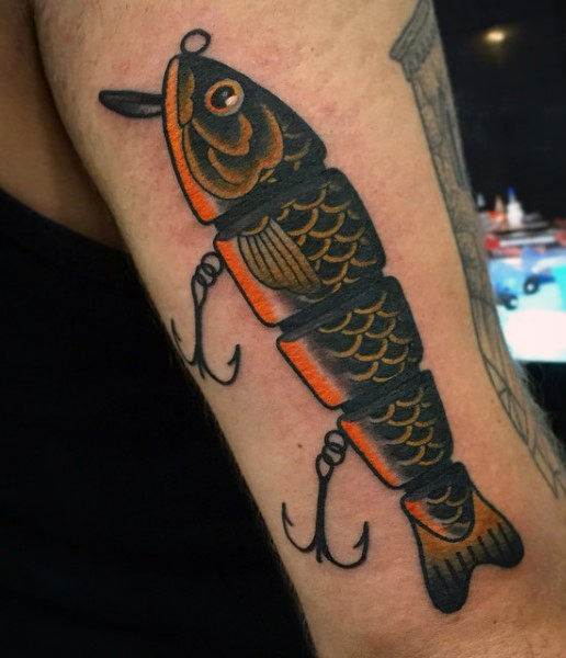 Ideas para Tatuajes de Pesca y Anzuelos 51 Ideas para Tatuajes de Pesca y Anzuelos 51