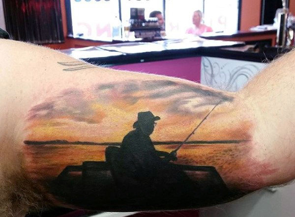 Ideas para Tatuajes de Pesca y Anzuelos 30 Ideas para Tatuajes de Pesca y Anzuelos 30