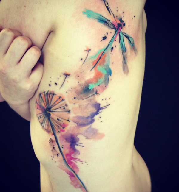 68 Tatuajes de Libélulas con sus Significados 55 68 Tatuajes de Libélulas con sus Significados 55