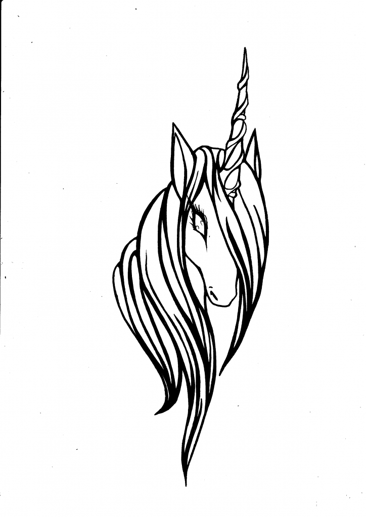 62 Ideas para Tatuajes de Unicornios (+Significados) 56 62 Ideas para Tatuajes de Unicornios (+Significados) 56