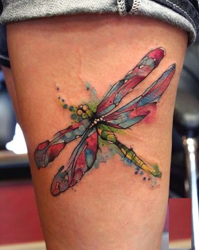 68 Tatuajes de Libélulas con sus Significados 12 68 Tatuajes de Libélulas con sus Significados 12