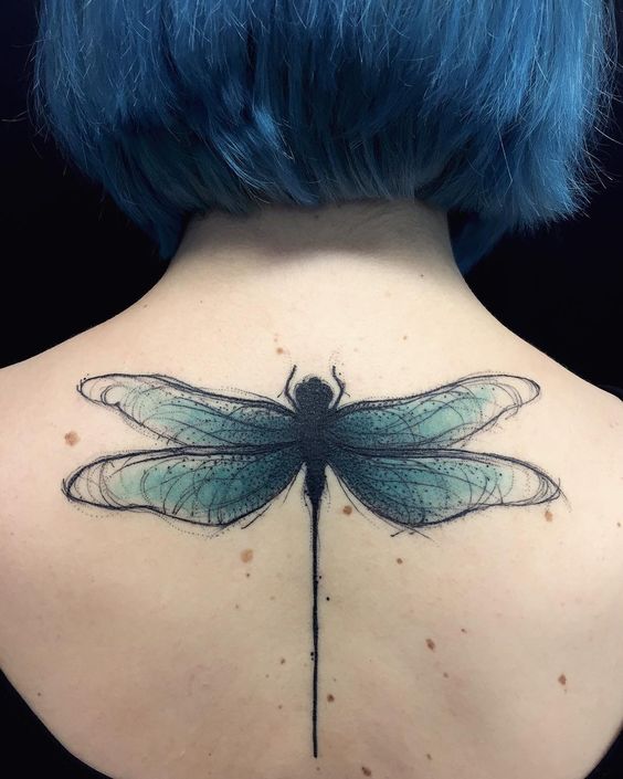 68 Tatuajes de Libélulas con sus Significados 17 68 Tatuajes de Libélulas con sus Significados 17