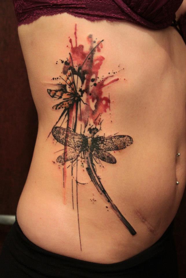 68 Tatuajes de Libélulas con sus Significados 26 68 Tatuajes de Libélulas con sus Significados 26