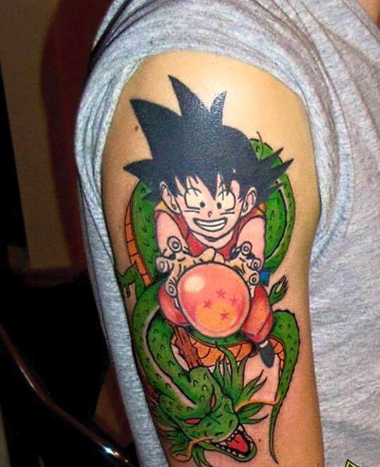 46 Mejores Tatuajes de Dragon Ball y variantes 27 46 Mejores Tatuajes de Dragon Ball y variantes 27
