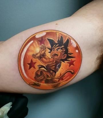 46 Mejores Tatuajes de Dragon Ball y variantes 17 46 Mejores Tatuajes de Dragon Ball y variantes 17