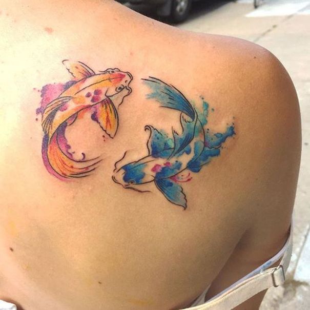 64 Ideas de Tatuajes de Pez Koi (+ Significados) 68 64 Ideas de Tatuajes de Pez Koi (+ Significados) 68