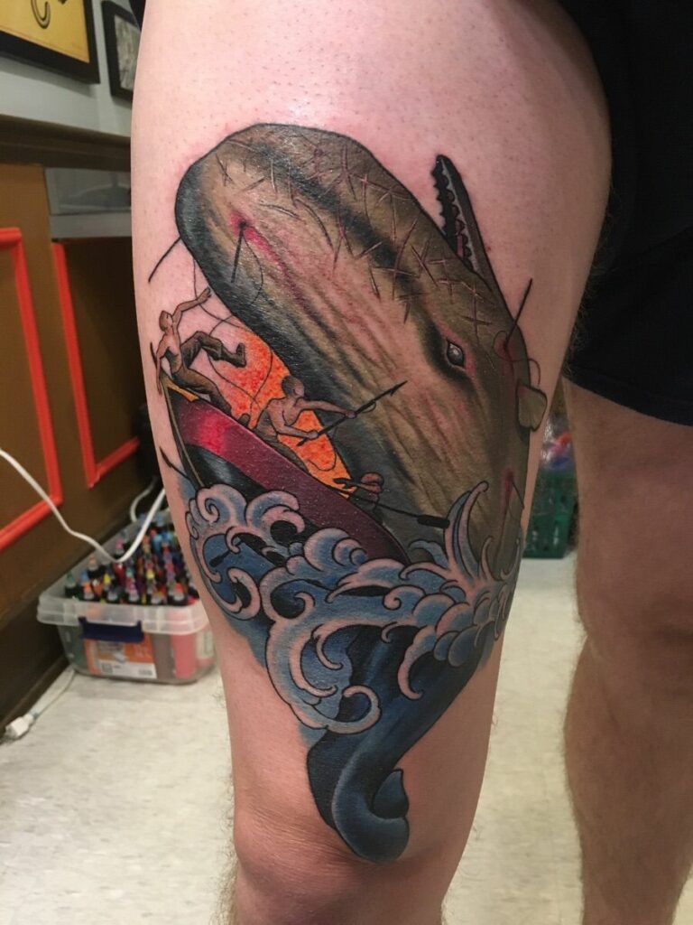 Tatuajes de Moby Dicks: en busca de un sueño 45 Tatuajes de Moby Dicks: en busca de un sueño 45