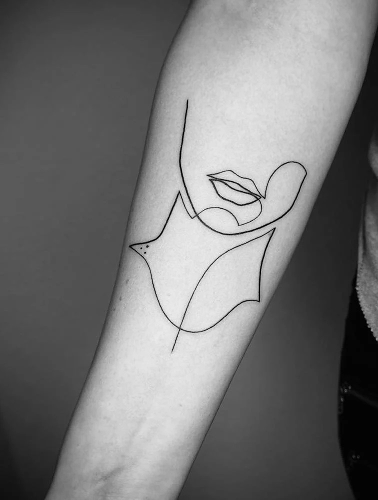 48 Ideas para Tatuajes de Líneas +Significado 6 48 Ideas para Tatuajes de Líneas +Significado 6