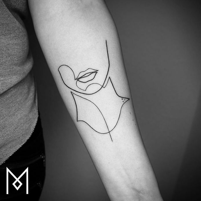 48 Ideas para Tatuajes de Líneas +Significado 2 48 Ideas para Tatuajes de Líneas +Significado 2