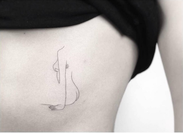 48 Ideas para Tatuajes de Líneas +Significado 4 48 Ideas para Tatuajes de Líneas +Significado 4