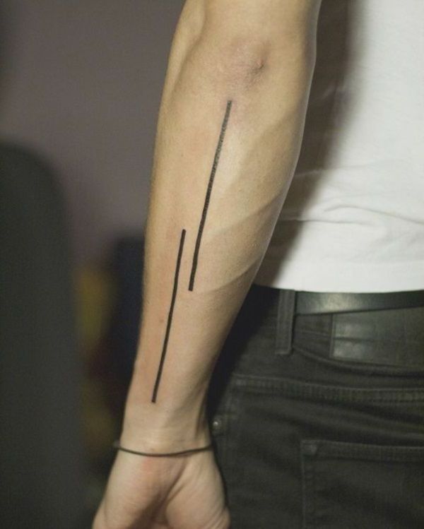 48 Ideas para Tatuajes de Líneas +Significado 10 48 Ideas para Tatuajes de Líneas +Significado 10